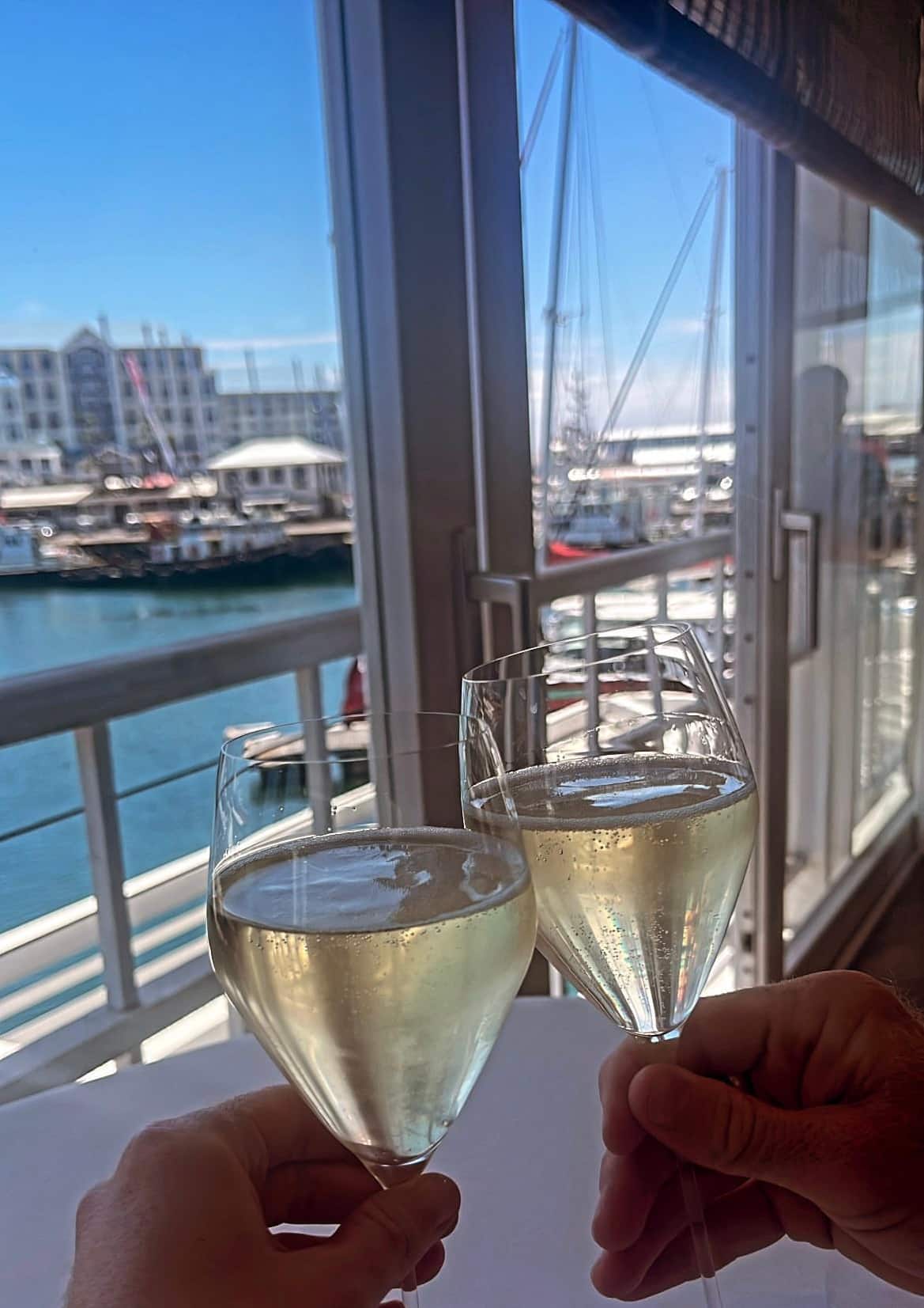 Incredible wine selections (and glasses)