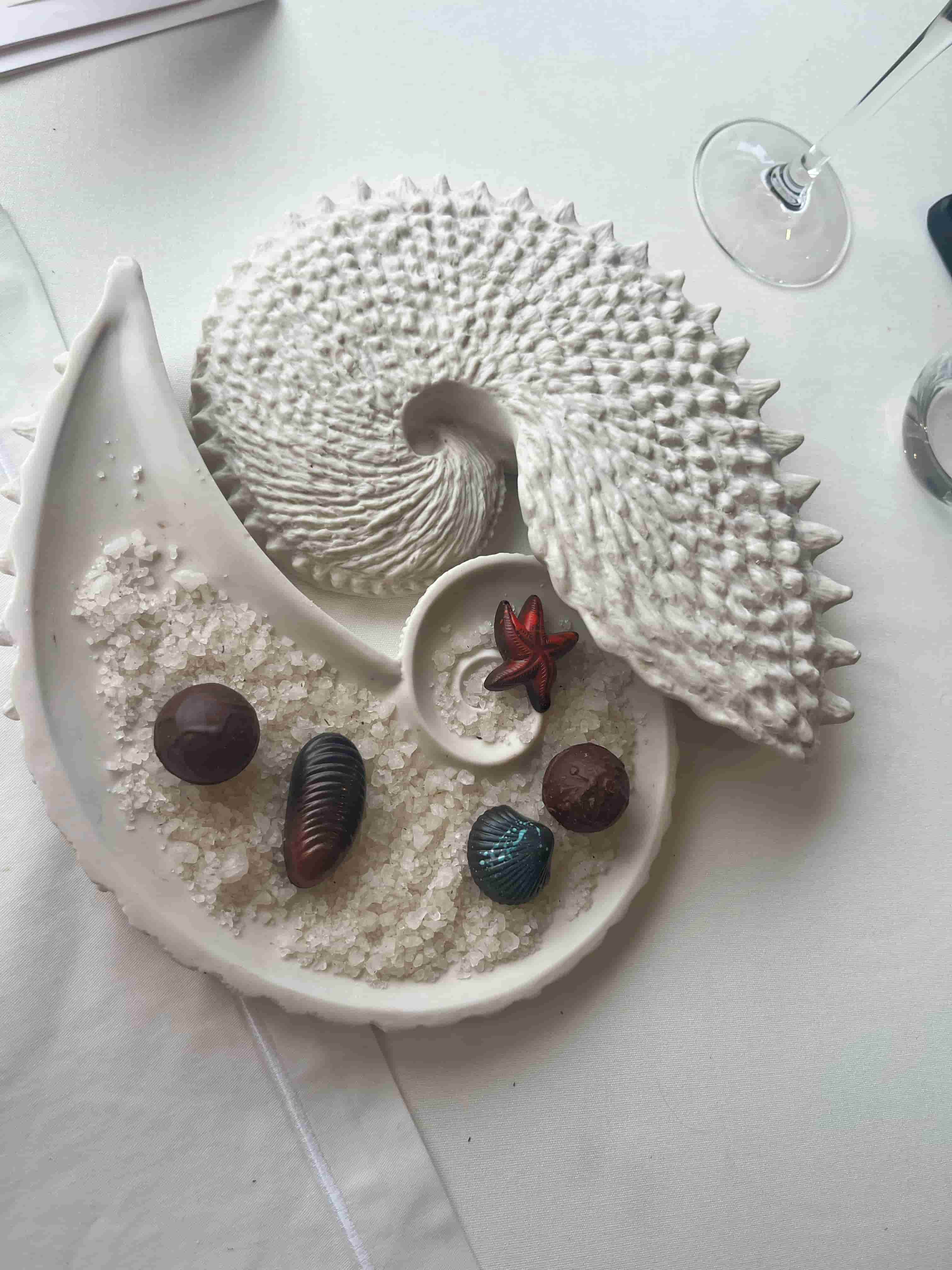 A treasure trove of seasalted chocolate truffles