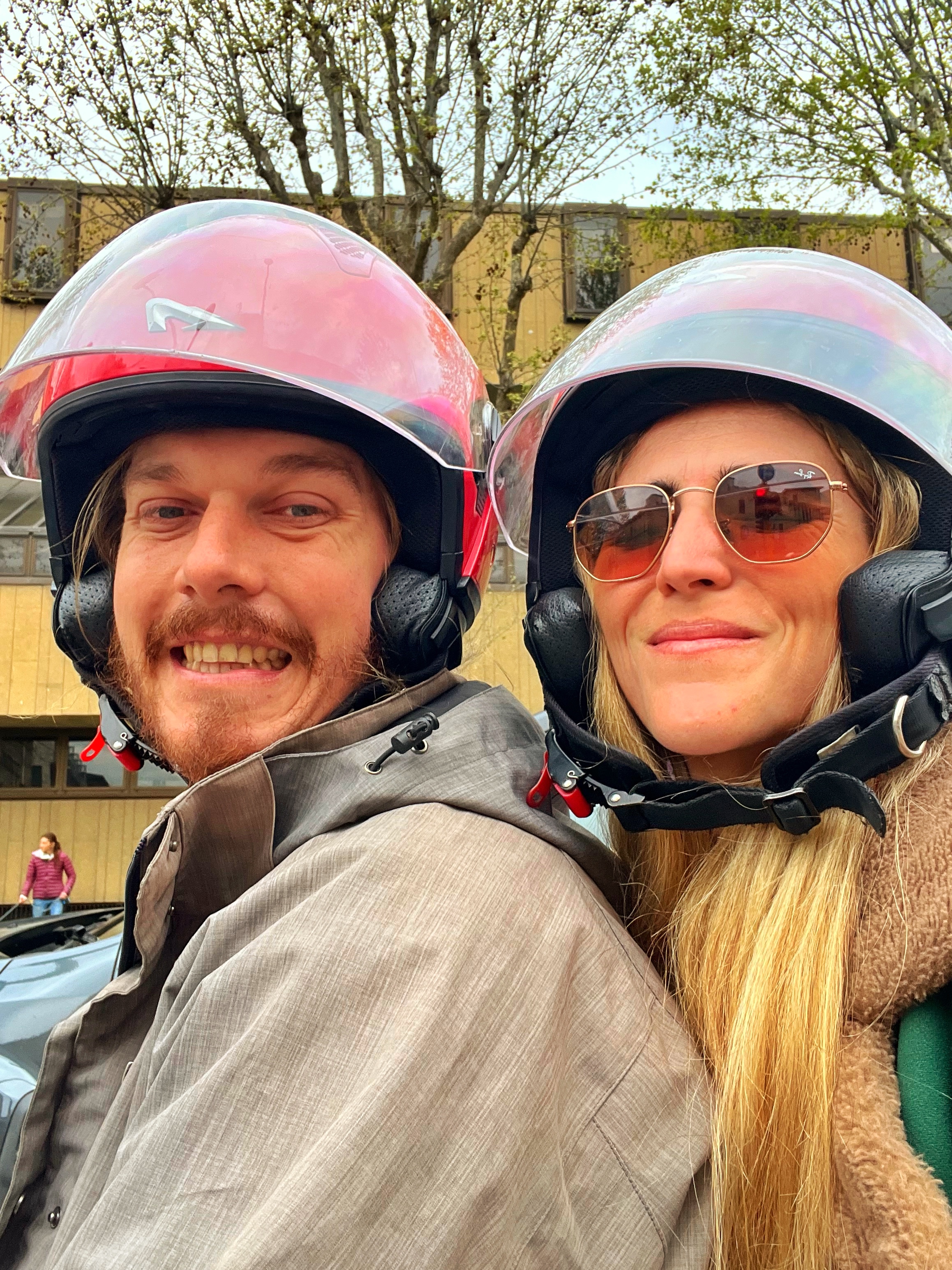 We hired a vespa for one day of our Florence Italy itinerary