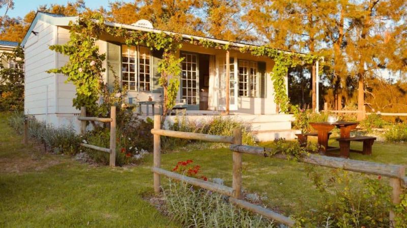 Exterior of the cottage