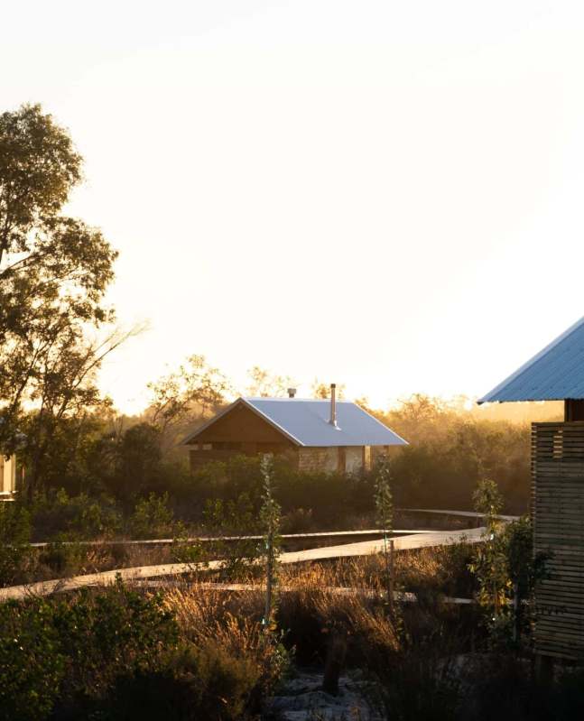 Exterior of the property